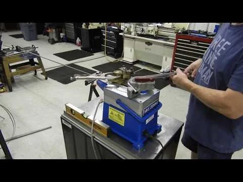 Bending stainless steel tubing