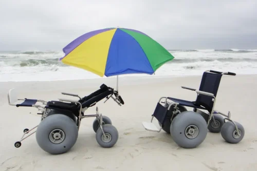 Reclining All Terrain Beach Wheelchair