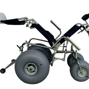 Debug Tilt and Recline Space Tilt In Space Reclining All Terrain Beach Wheelchair