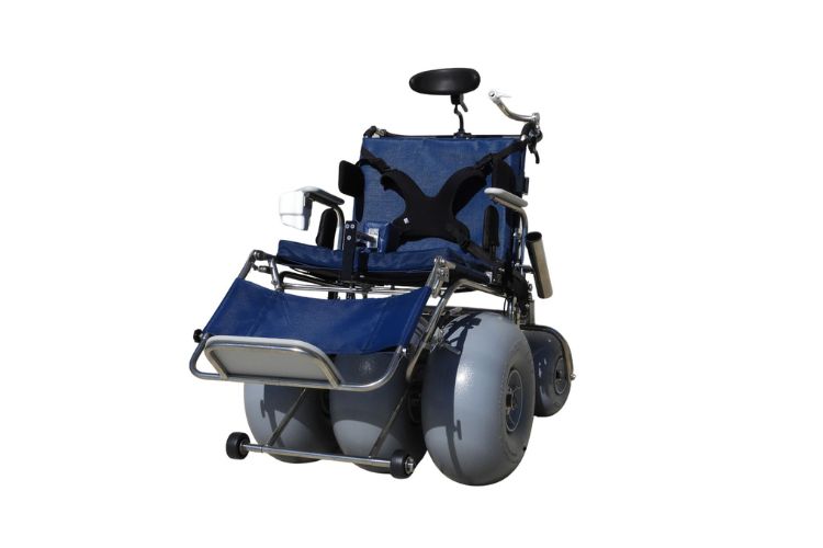 Debug XL large capacity XL Frame All Terrain Beach Wheelchair