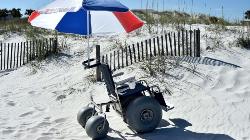 Fixed Leg Rest All Terrain Wheelchair