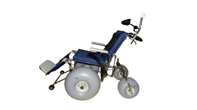 Reclining All Terrain Beach Wheelchair