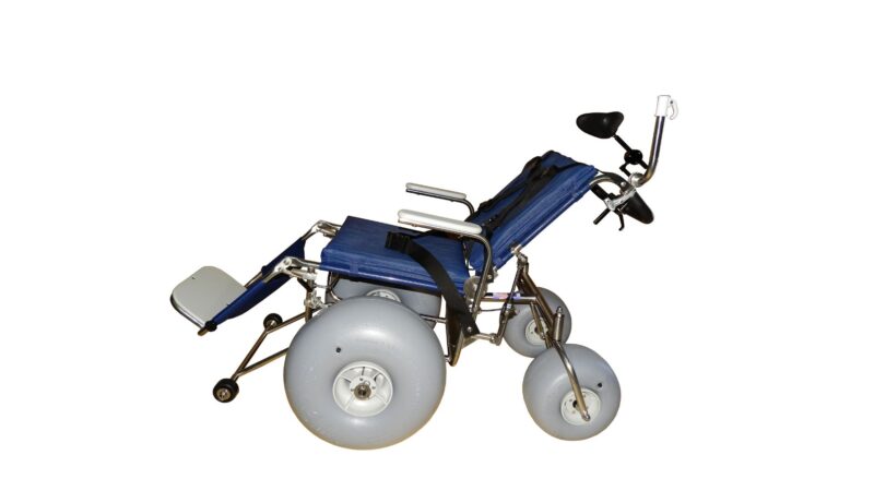 Reclining All Terrain Beach Wheelchair