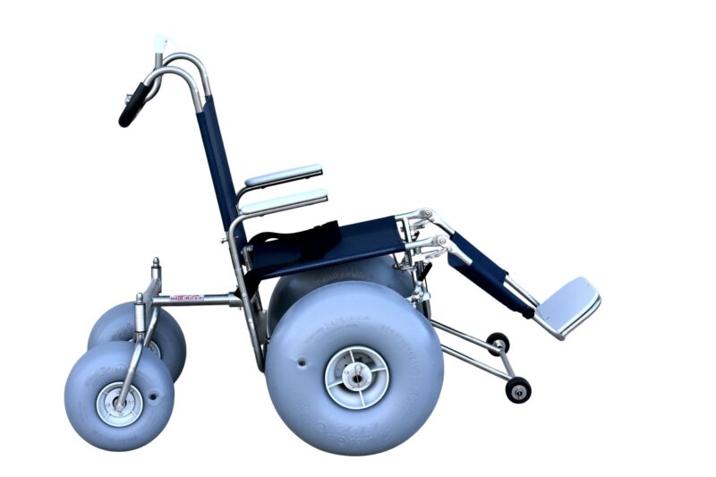elevating legrest 3 Elevating Leg Rest All Terrain Beach Wheelchair