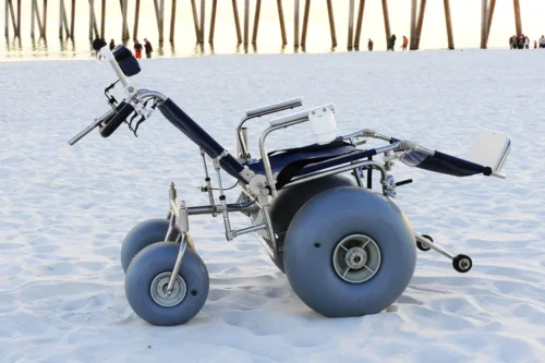 Tilt In Space Reclining All Terrain Beach Wheelchair