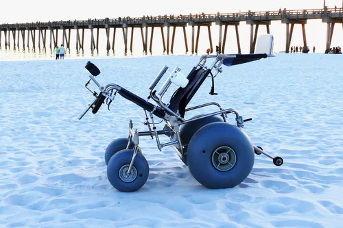 Tilt in Space All Terrain Beach Wheelchair