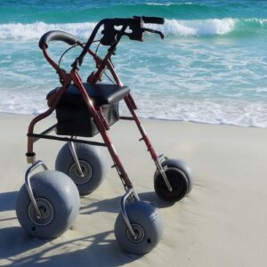 Aluminum Rollator Beach Walker