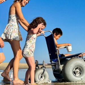 Junior Fixed Leg Rest All-Terrain Wheelchair